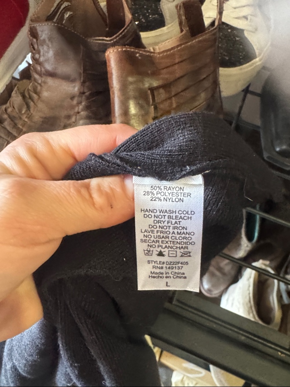 Impressions Black Women's Long-Sleeve Sweatshirt - Picture 3 of 3